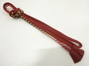 正絹　撚り房　手組帯締め